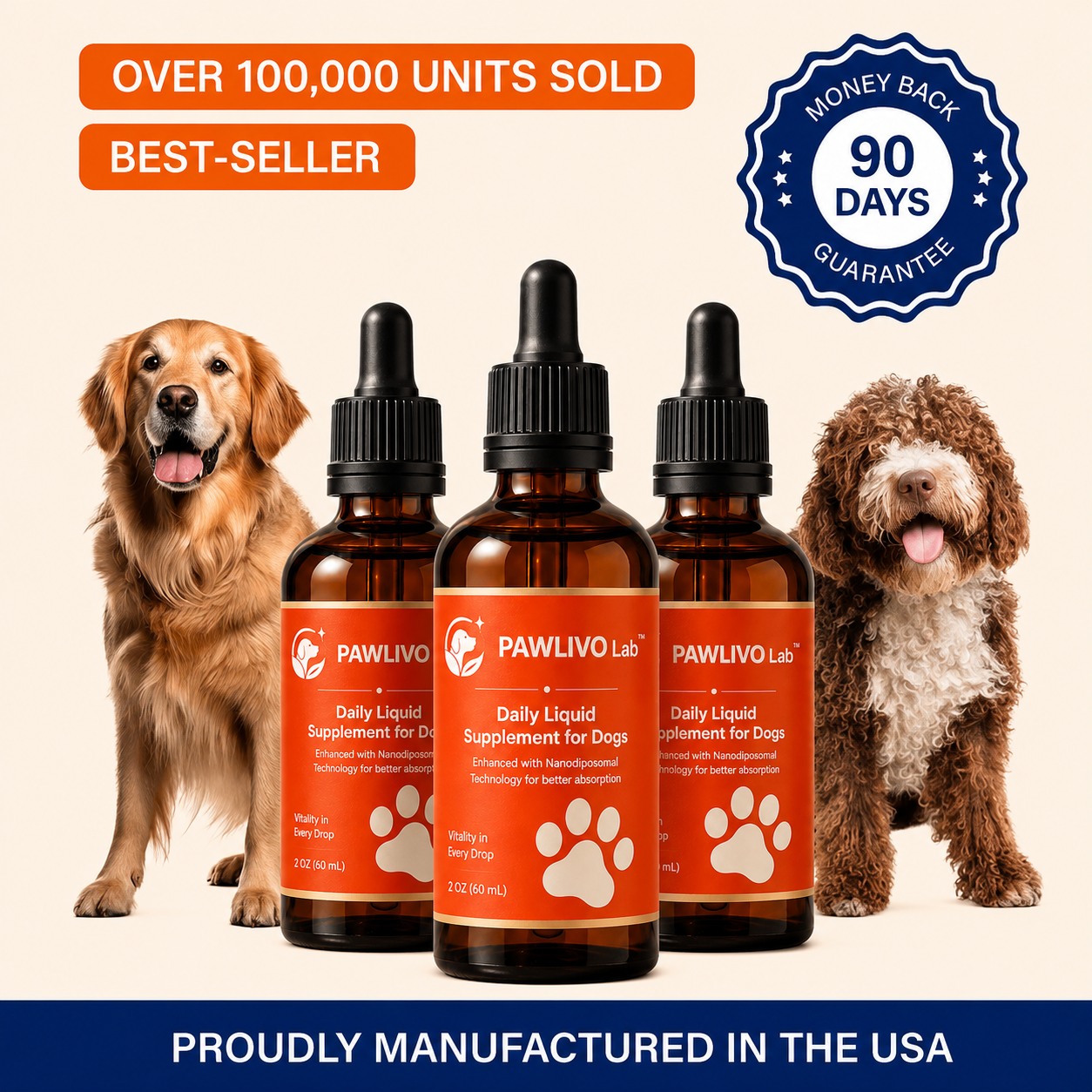 The Science-Backed Daily Formula to Support Your Dog’s Health & Vitality